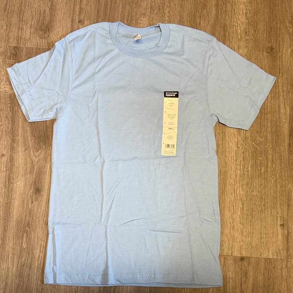 American apparel unisex T-shirt Light Blue